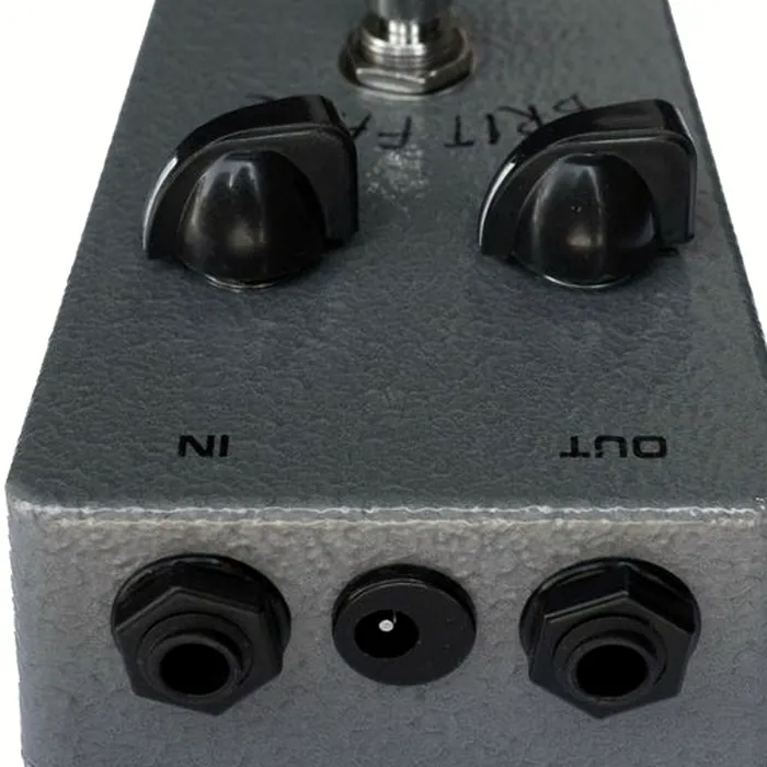 British Pedal Company Dallas Brit Face Fuzz Silver – photo 7