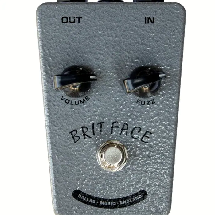 British Pedal Company Dallas Brit Face Fuzz Silver – photo 6