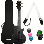 Le ukulélé Cascha Carbon Concert Ukulele Set BK | Test, Avis & Comparatif