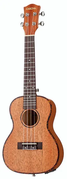 Cascha E-Concert Ukulele Premium Mah