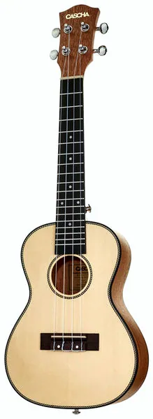 Cascha Premium Concert Uku Solid Top