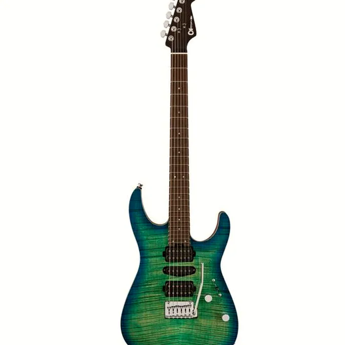 Charvel MJ DK24 HSH Carribean Burst – photo 2