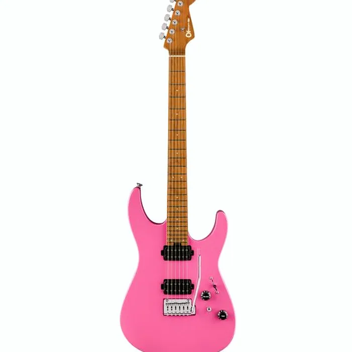 Charvel PM DK24 HH 2PT CM BBG Pink – photo 2