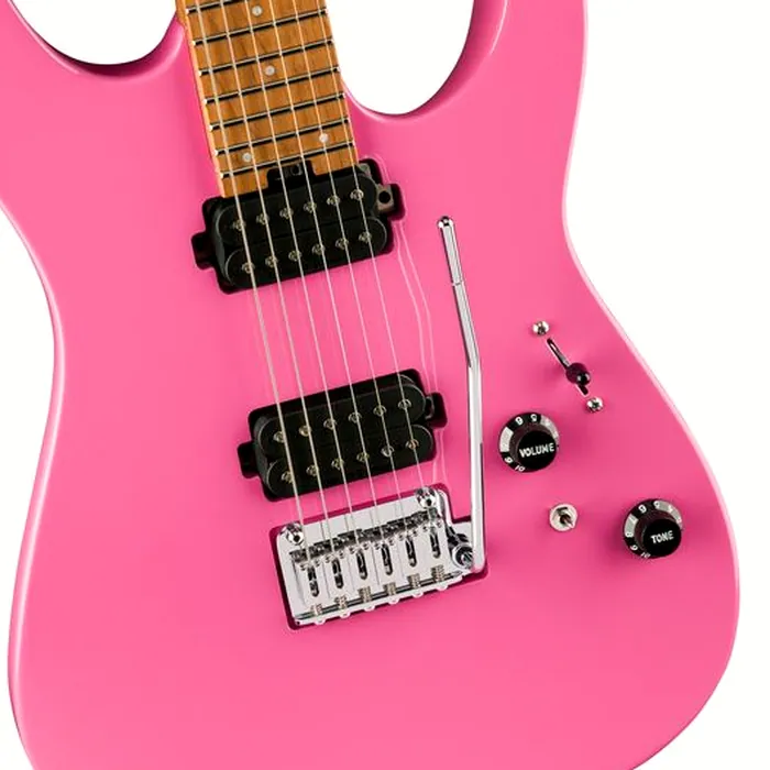 Charvel PM DK24 HH 2PT CM BBG Pink – photo 5