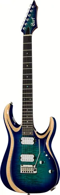 Cort X-700 Duality Light Blue Burst
