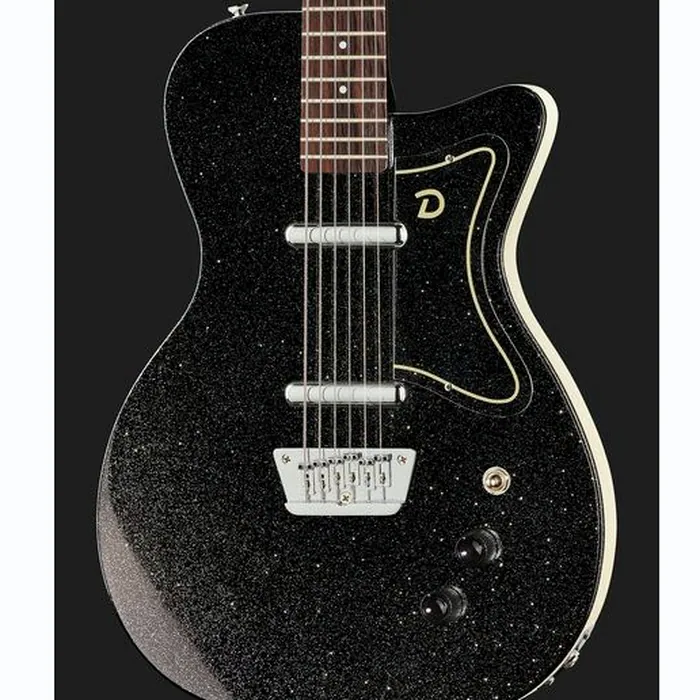 Danelectro 56 Baritone Black Metal Flake – photo 6