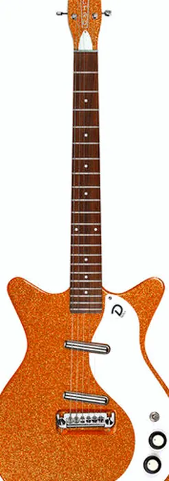 Danelectro 59M NOS+ Orange Metalflake