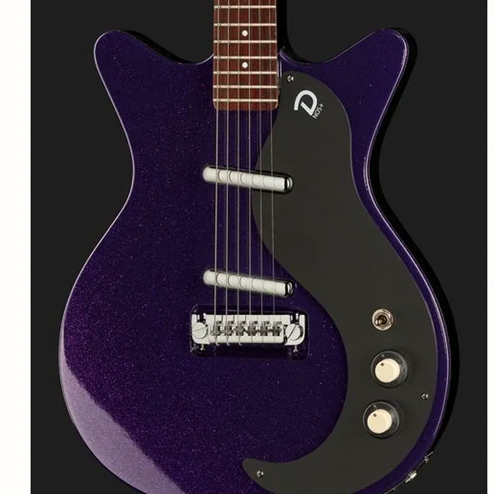 Danelectro Blackout 59 Purple Metal Flake – photo 6