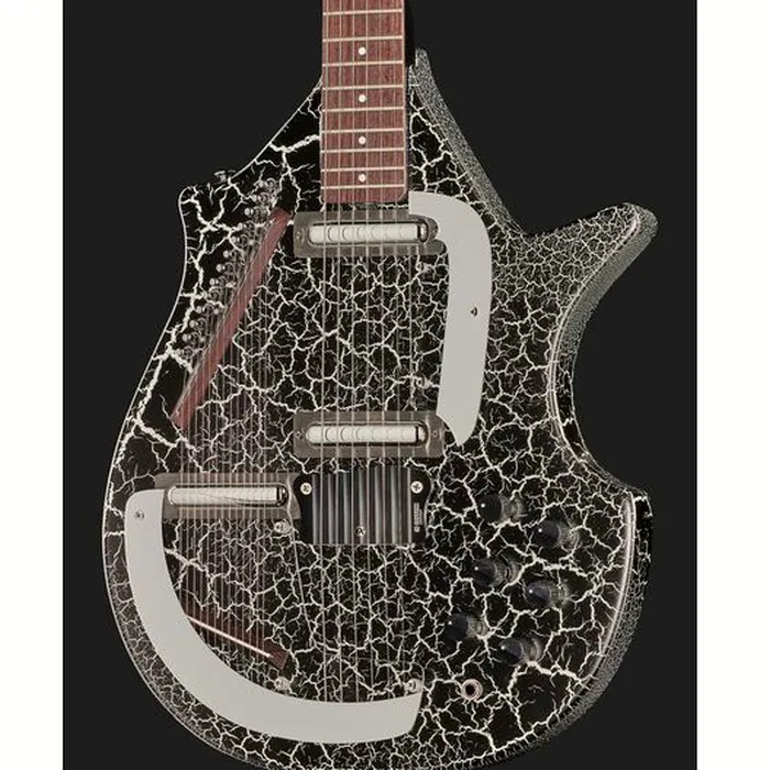 Danelectro Sitar Black Crackle – photo 6
