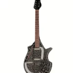 Danelectro Sitar Black Crackle – Avis sur cette guitare électrique