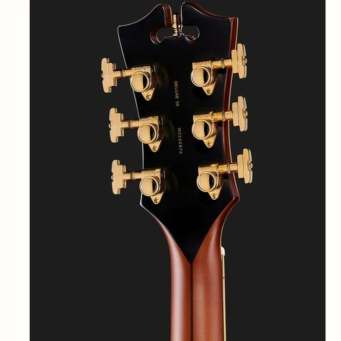 DAngelico Deluxe 59 Satin Brown Burst – photo 9