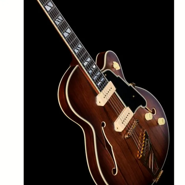 DAngelico Deluxe 59 Satin Brown Burst – photo 12