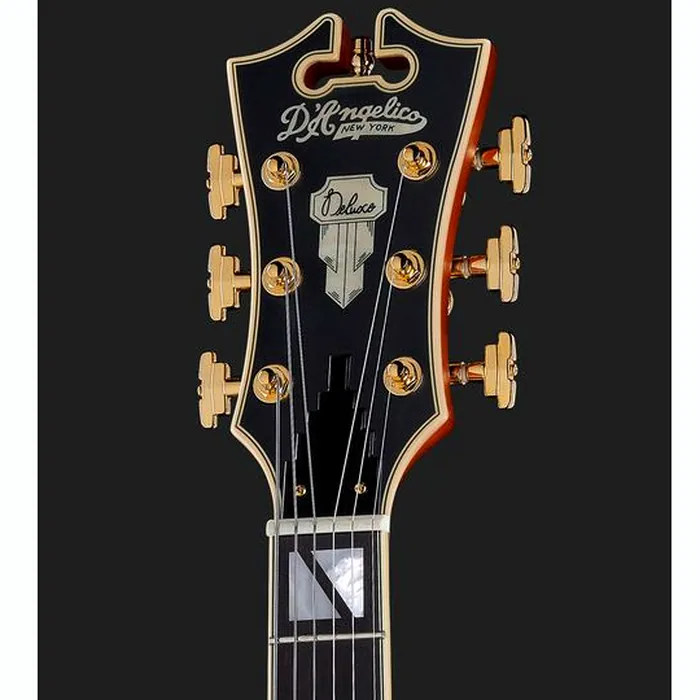 DAngelico Deluxe 59 Satin Trans Wine – photo 8