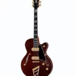Avis guitare électrique DAngelico Deluxe 59 Satin Trans Wine