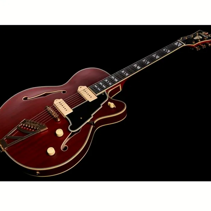 DAngelico Deluxe 59 Satin Trans Wine – photo 11