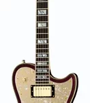 La guitare électrique DAngelico Deluxe Atlantic LTD Matte Wine | Test, Avis & Comparatif