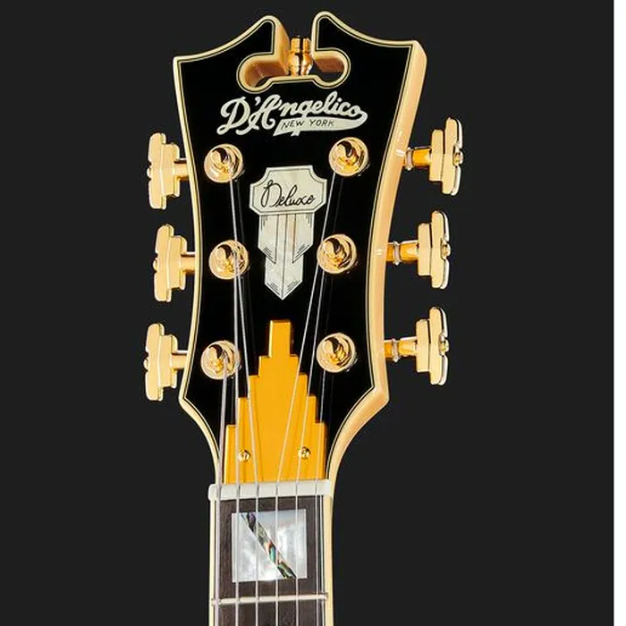 DAngelico Deluxe Atlantic Solid Black – photo 8