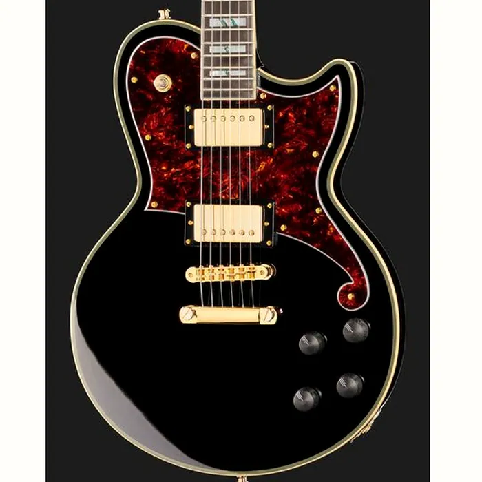 DAngelico Deluxe Atlantic Solid Black – photo 6