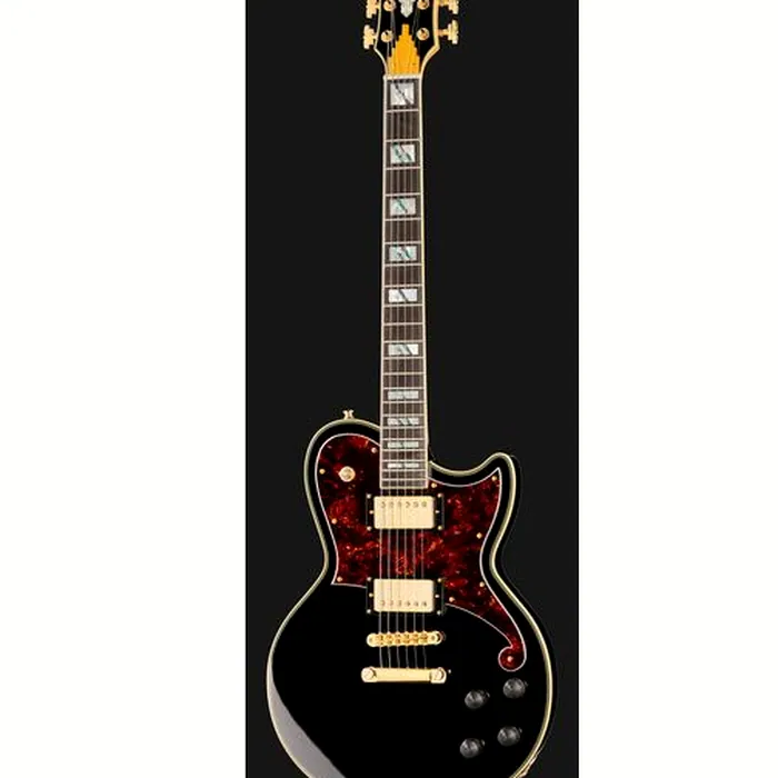 DAngelico Deluxe Atlantic Solid Black – photo 4
