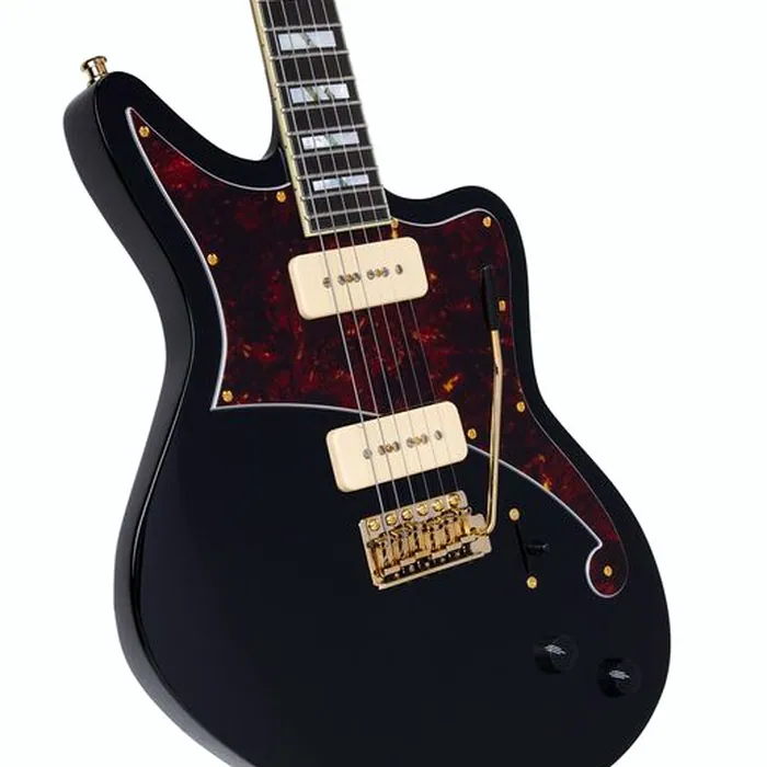DAngelico Deluxe Bedford Solid Black – photo 7
