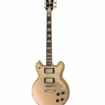Guitare électrique DAngelico Deluxe Brighton Desert Gold Test et Avis