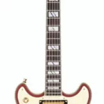 La guitare électrique DAngelico Deluxe Brighton LTD Matte Wine | Test, Avis & Comparatif