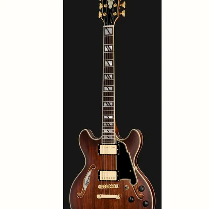 DAngelico Deluxe Mini DC Satin Brown Bur – photo 4