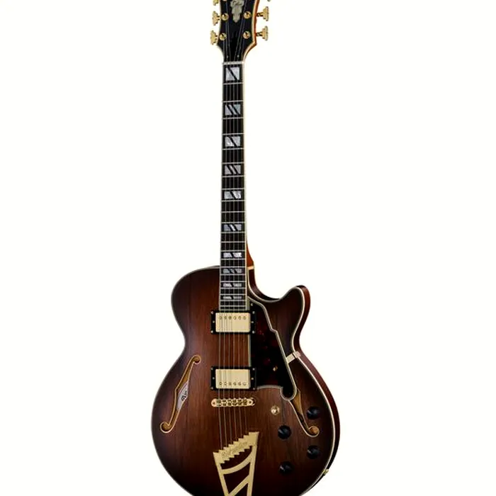 DAngelico Deluxe SS Satin Brown Burst – photo 2