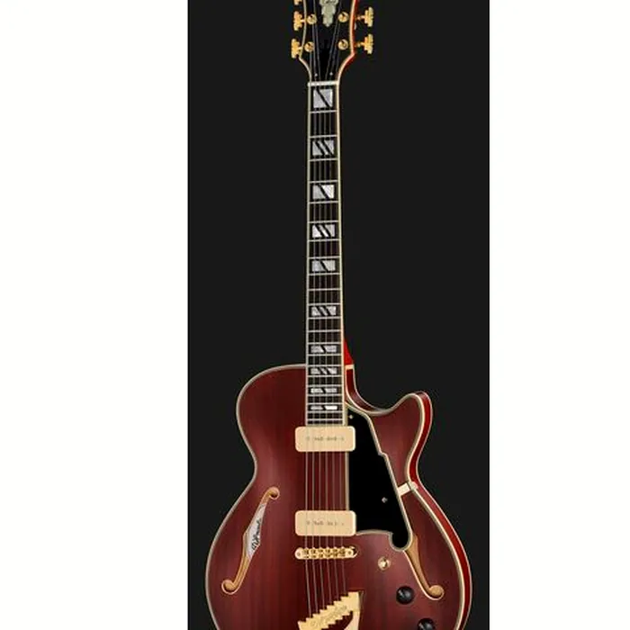 DAngelico Deluxe SS Satin Trans Wine – photo 4