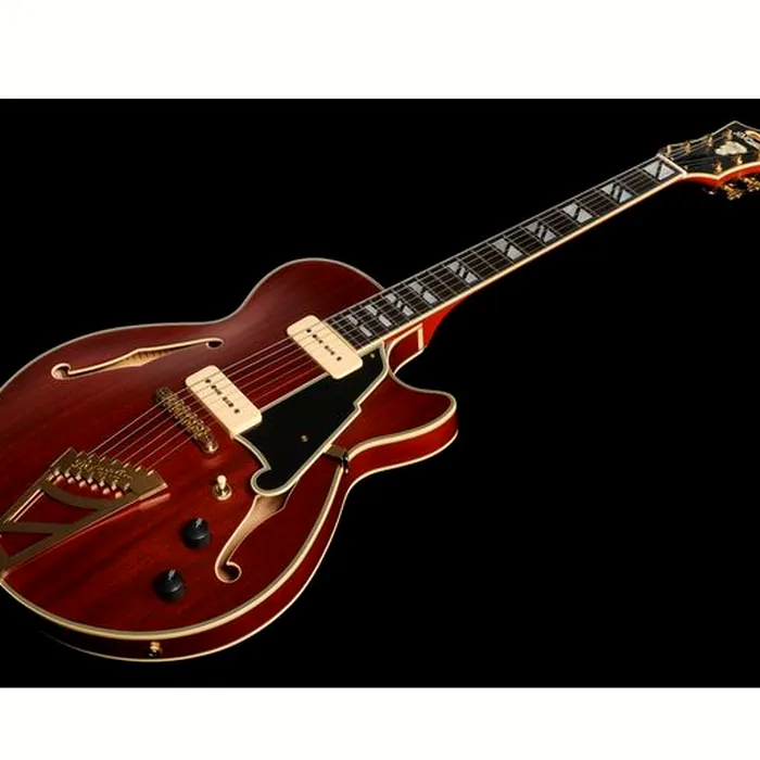 DAngelico Deluxe SS Satin Trans Wine – photo 11