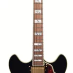 La guitare électrique DAngelico Excel DC Black Stopbar | Test, Avis & Comparatif