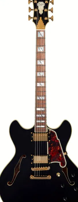 DAngelico Excel DC Black Stopbar