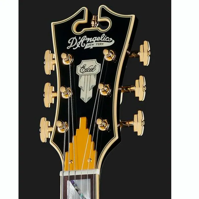 DAngelico Excel DC Solid Black – photo 8