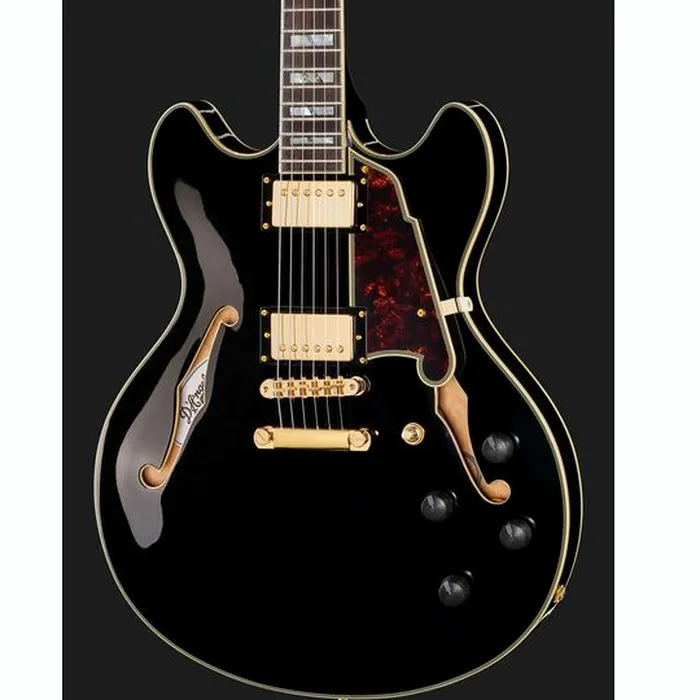 DAngelico Excel DC Solid Black – photo 6