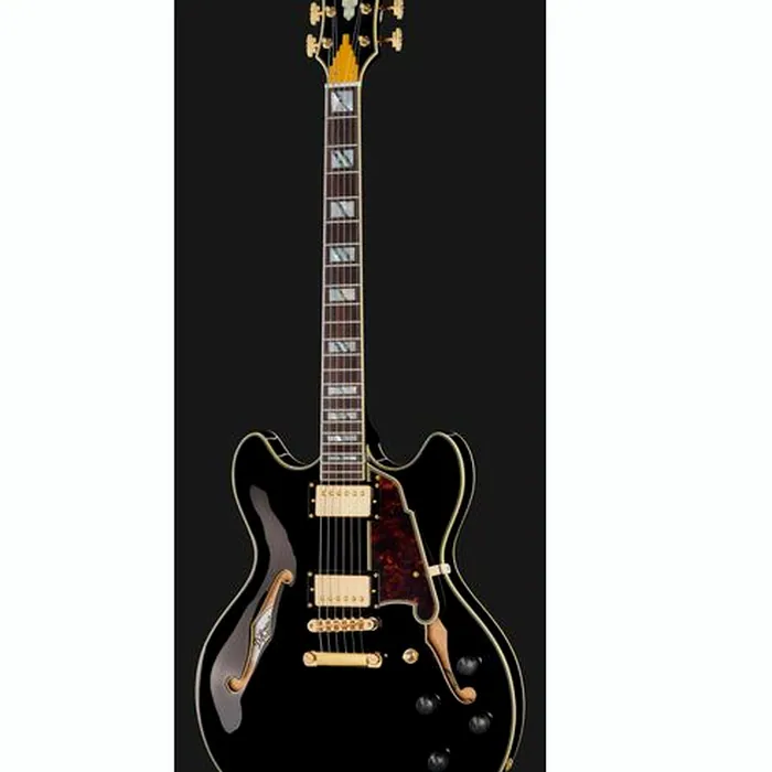DAngelico Excel DC Solid Black – photo 4