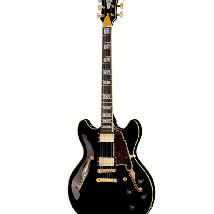 DAngelico Excel DC Solid Black – photo 2