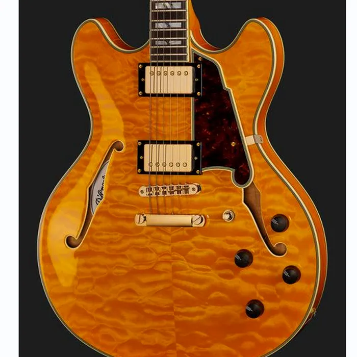 DAngelico Excel DC XT Vintage Nat Quilt – photo 6