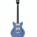 Guitare électrique DAngelico Excel Mini DC Tour Slate Blue : Avis, Test