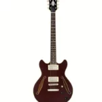 Guitare électrique DAngelico Excel Mini DC Tour Solid Wine / Test, Avis