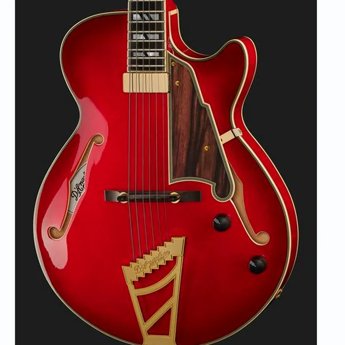 DAngelico Excel SS Soho Dark Cherry Burs – photo 6