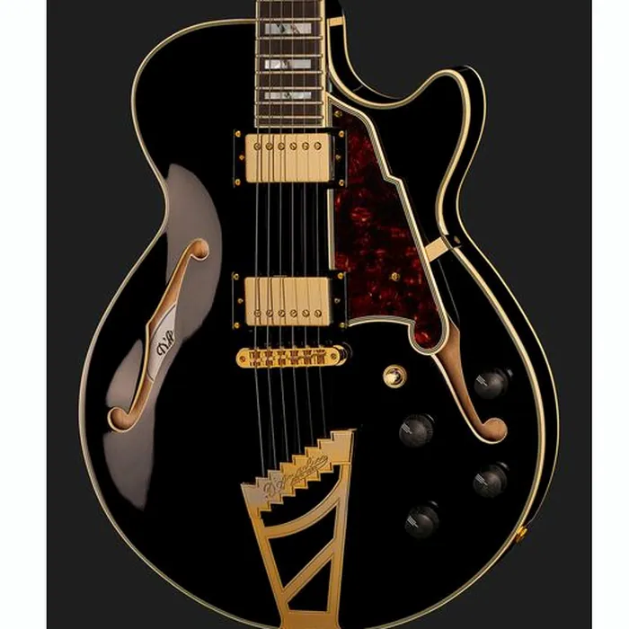 DAngelico Excel SS Solid Black – photo 6