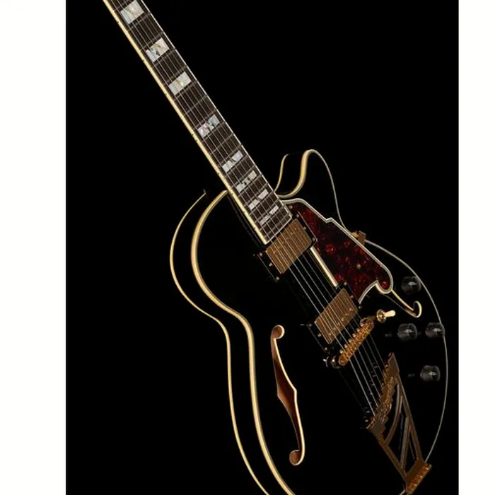 DAngelico Excel SS Solid Black – photo 12