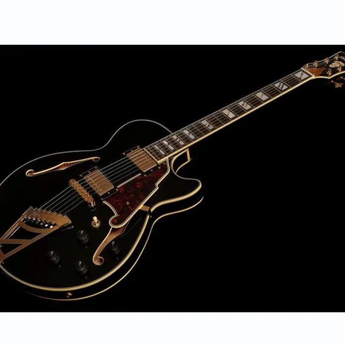 DAngelico Excel SS Solid Black – photo 11