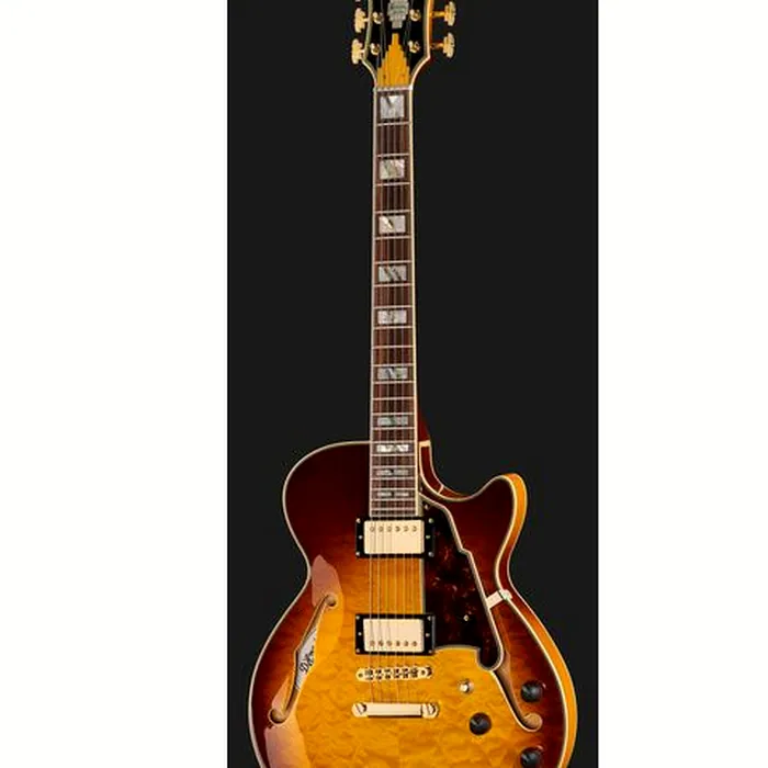 DAngelico Excel SS XT Iced Tea Quilt – photo 4