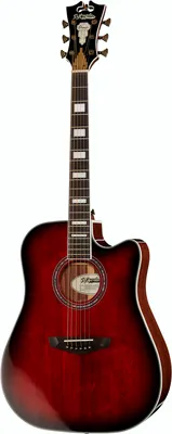 DAngelico Premier Bowery Black Cherry B