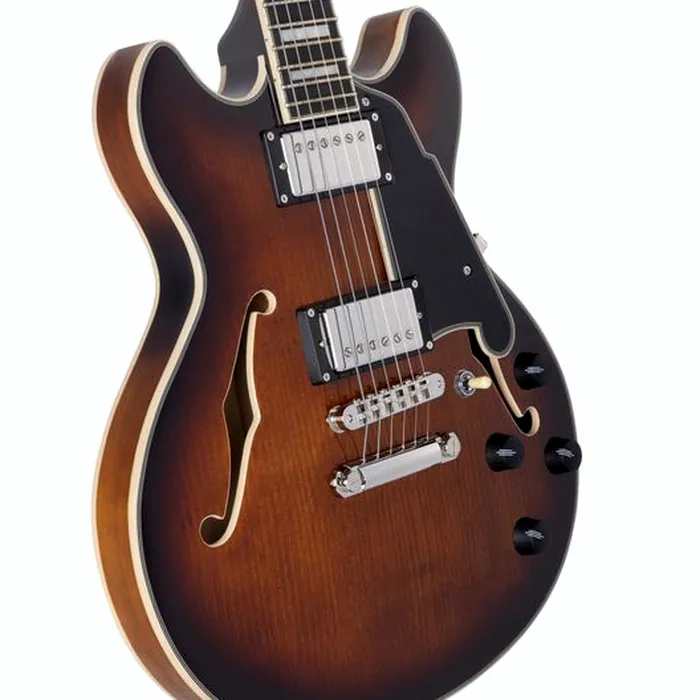 DAngelico Premier Mini DC Brown Burst – photo 7