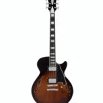DAngelico Premier SS Brown Burst (Guitare électrique) : Avis et Test