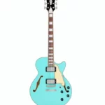 Avis guitare électrique DAngelico Premier SS Surf Green