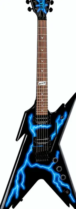 Dean Guitars Razorback Floyd Lightning