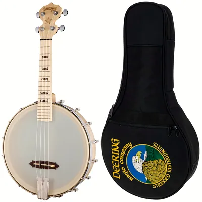 Deering Goodtime Banjo Ukulele Bundle